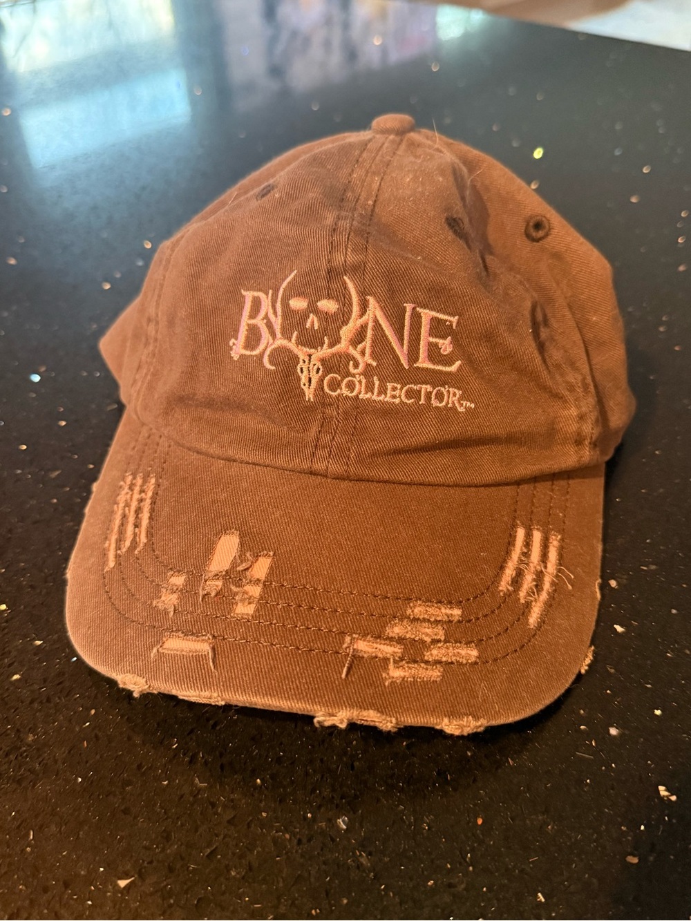 Distressed Bone Collector Hat